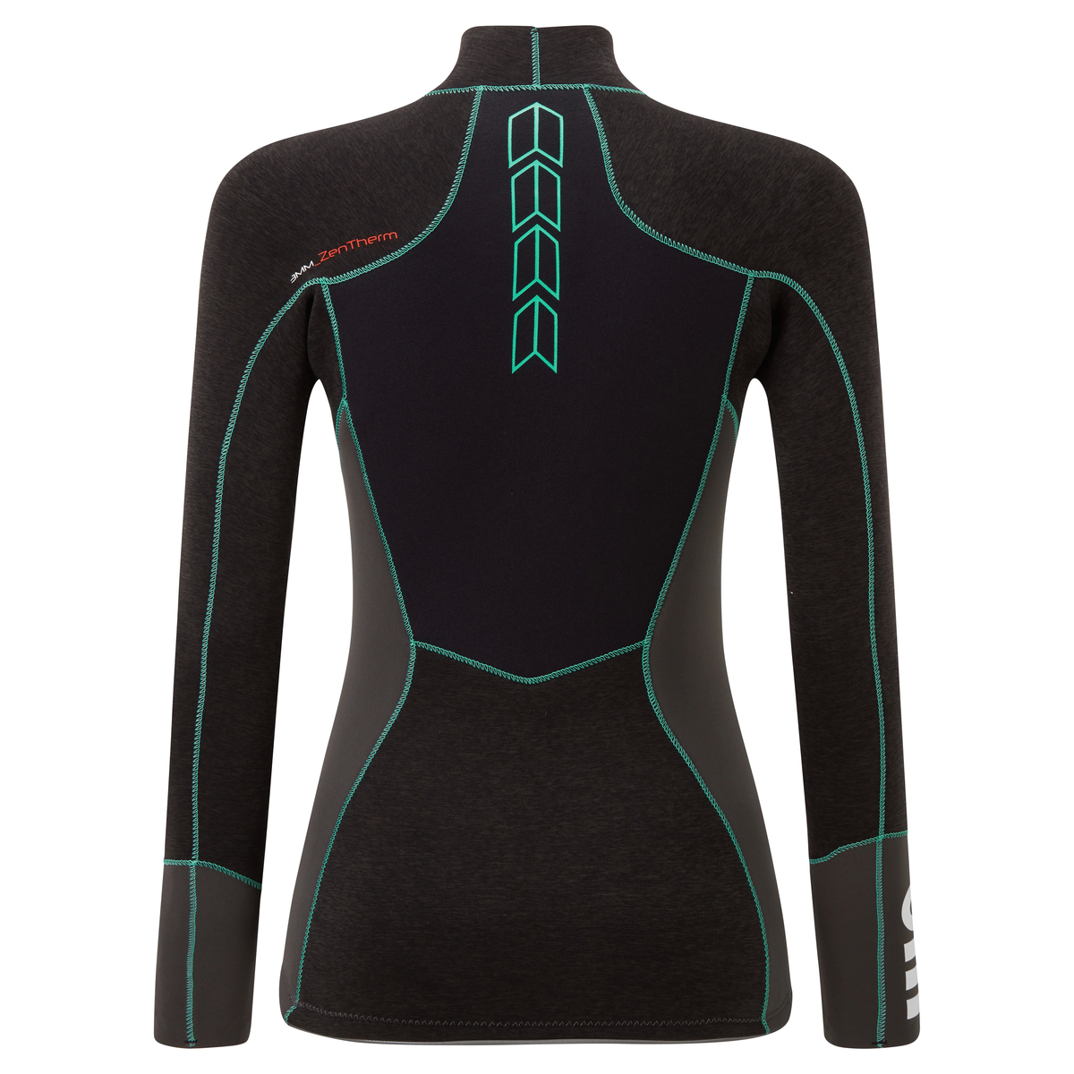 Gill Zentherm Top 2.5 mm wetsuit zwart dames