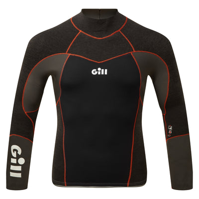 Gill Zentherm Top 2.5 mm wetsuit zwart heren