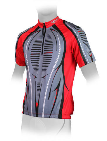 Gonso ARIANO bike fietsshirt korte mouwen rood heren