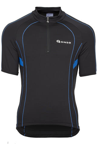 Gonso STEVEN fietsshirt korte mouwen blauw heren