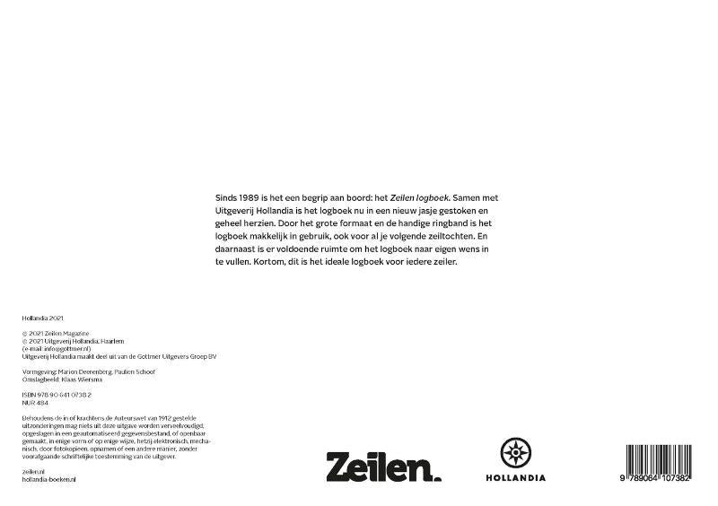 Hollandia Zeilen logboek