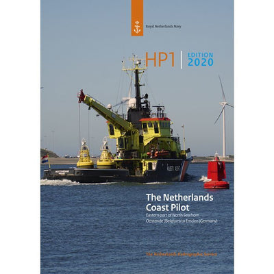 Hydrografische Kaart HP1 The Netherlands Coast Pilot