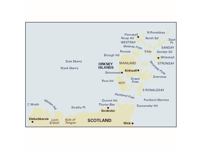 Imray C68 Cape Wrath to Wick and the Orkney Islands
