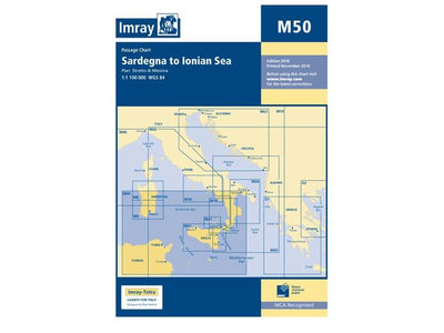 Imray M50 Sardegna to Ionian Sea