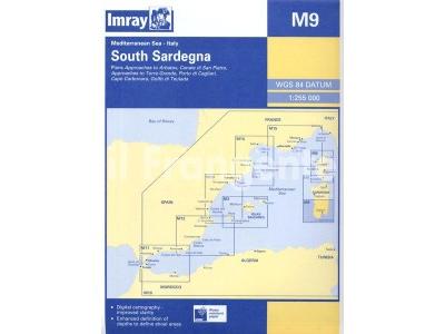 Imray M9 South Sardegna (Sardinia)