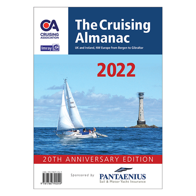 Imray The Cruising Almanac 2022 inclusief getijdetafel