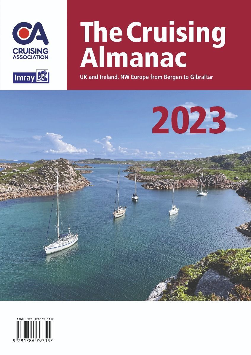 Imray The Cruising Almanac 2023 inclusief getijdetafel