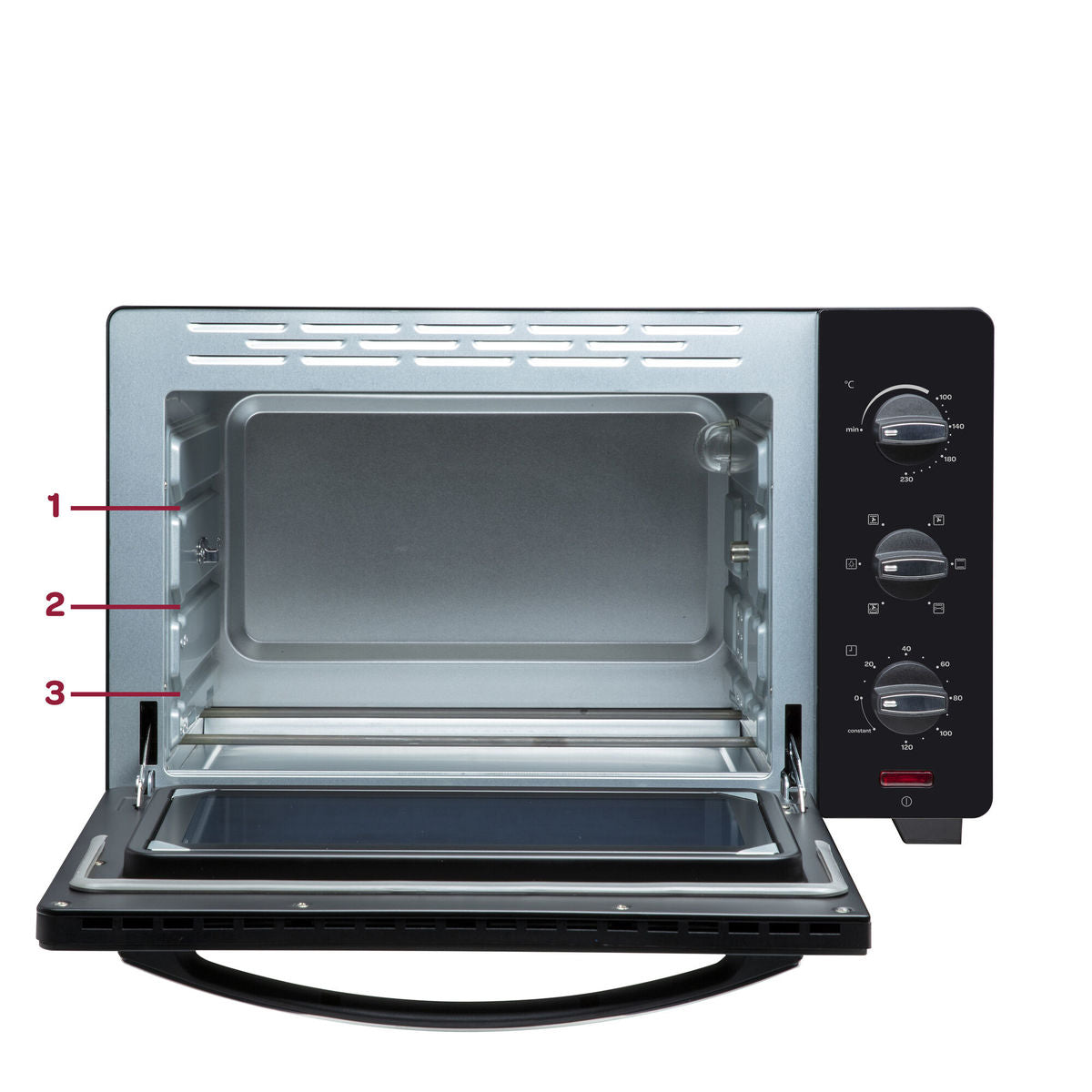 Inventum OV307B Oven met 30 liter oveninhoud