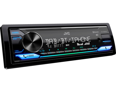 JVC KD-X482DBT autoradio met DAB+ tuner en vario kleuren verlichting