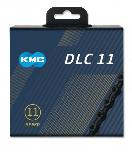 KMC DLC 11 zwart/blauw 11 speed ketting