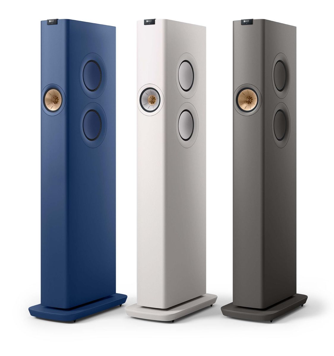 Kef LS60 Wireless set blauw alles-in-één luidsprekersysteem