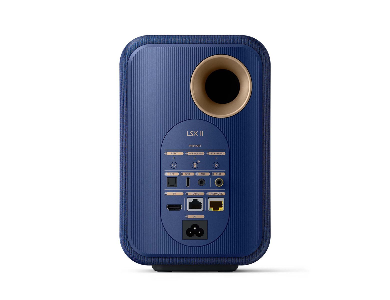 Kef LSX II set in blauw all-in-one luidsprekersysteem