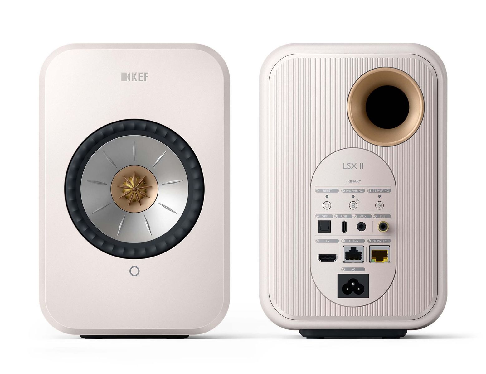 Kef LSX II set in wit all-in-one luidsprekersysteem