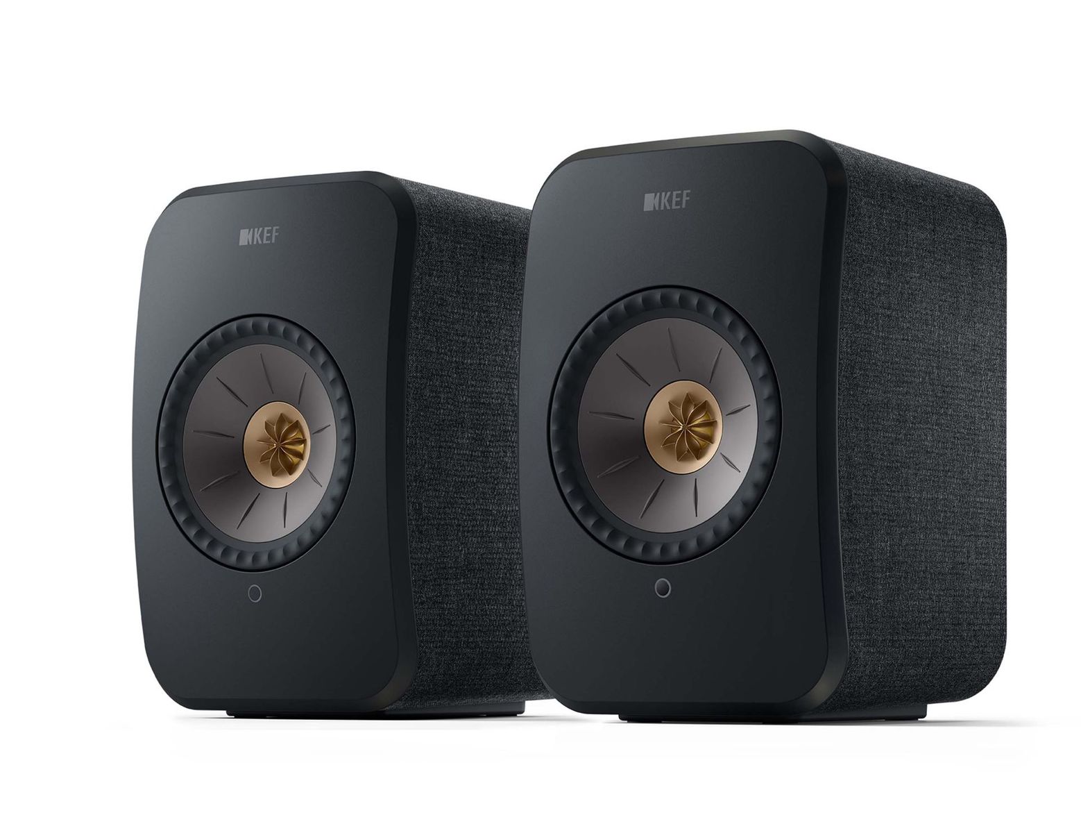 Kef LSX II set in zwart all-in-one luidsprekersysteem.