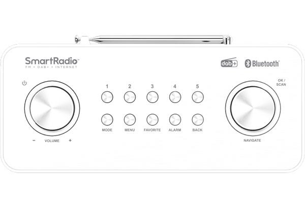 Kenwood CR-ST100S-W compacte smart radio