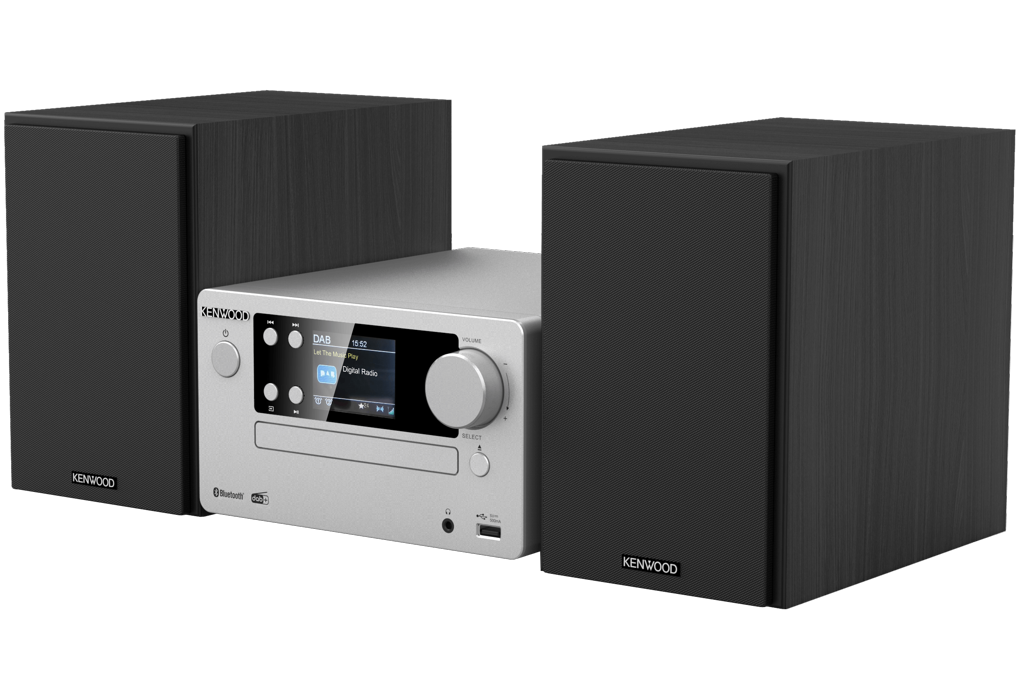 Kenwood M-725DAB-S Micro Set met CD-speler en speakers