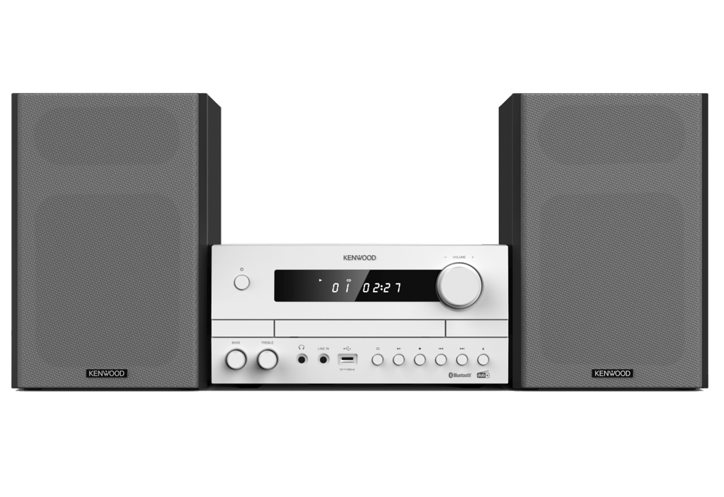 Kenwood M-822DAB-W Micro Set met speakers