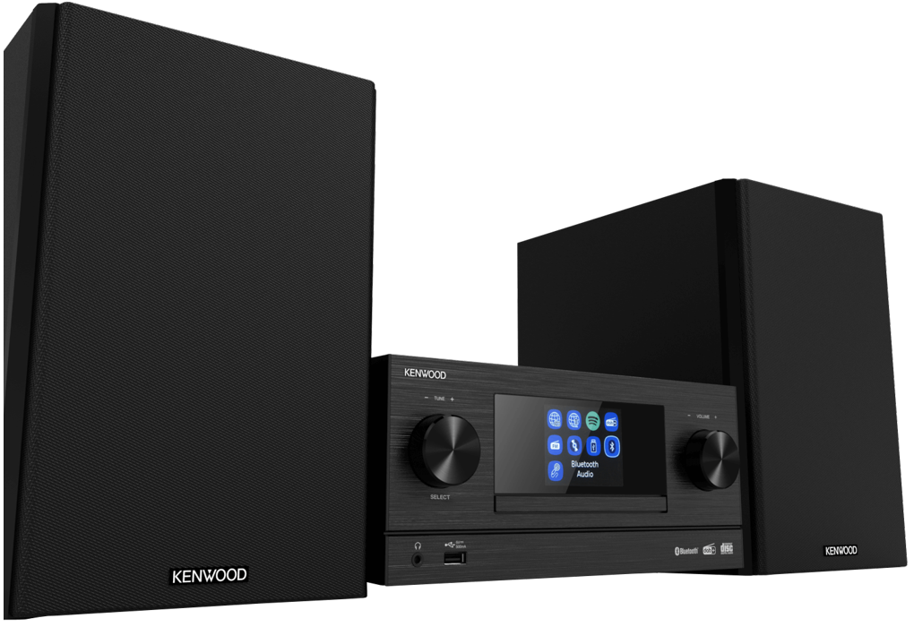 Kenwood M-9000S-B Micro Set met speakers