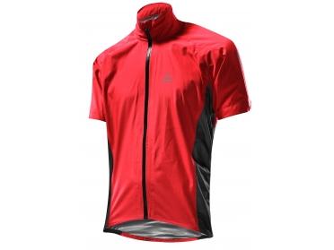 Loffler GTX AS Vario GoreTex fiets regenjack rood heren