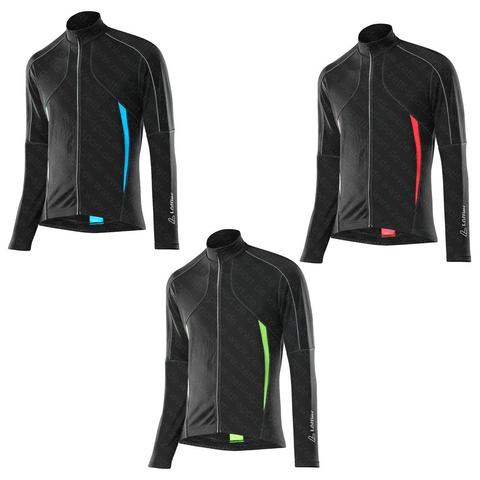 Loffler Thermo Velour fietsjack zwart heren