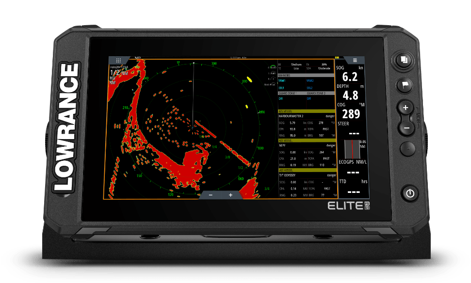 Lowrance Elite FS 9 zonder transducer