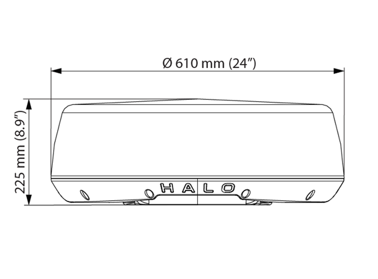 Lowrance HALO24 radar