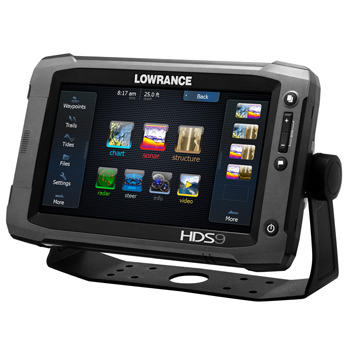 Lowrance HDS-9m Touch Gen2 Touchscreen, NMEA2000, Basiskaart