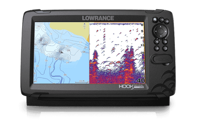 Lowrance HOOK Reveal 9 50/200 HDI fishfinder met transducer