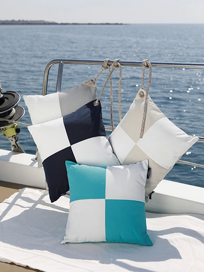 Marine Business Cushions Sail wind- en waterdichte kussens 2 stuks beige