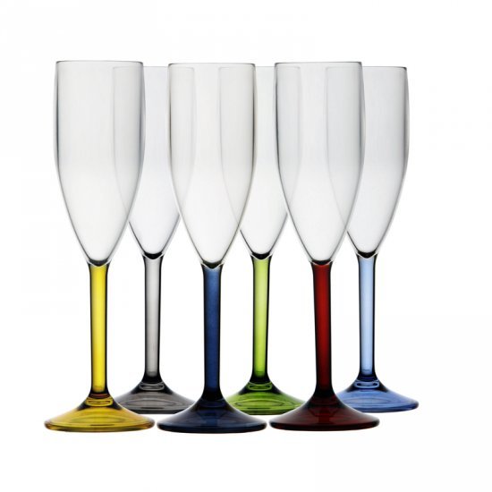 Marine Business Scheepsservies Party Champagneglazen set 6 stuks