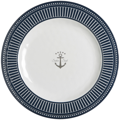 Marine Business Scheepsservies Sailor Soul Dinerborden set van 6 stuks