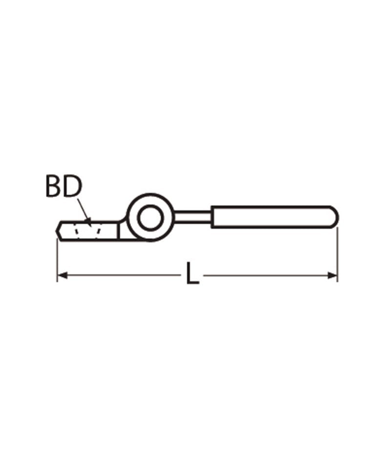 Marinetech Deurstopper 70 mm