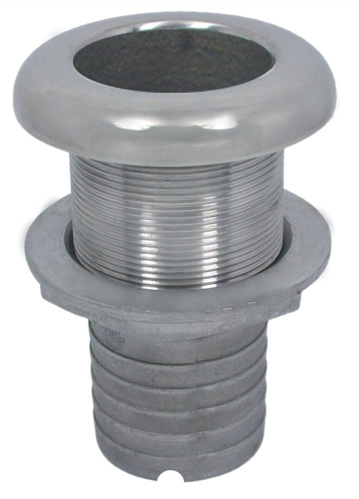 Marinetech Huiddoorvoer RVS 3/4" met Ø19mm slangthule