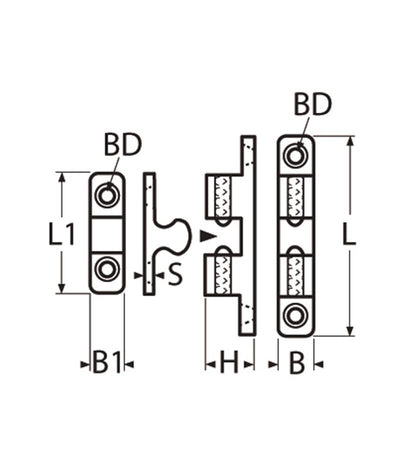 Marinetech Kogelsluiting 9x50 mm