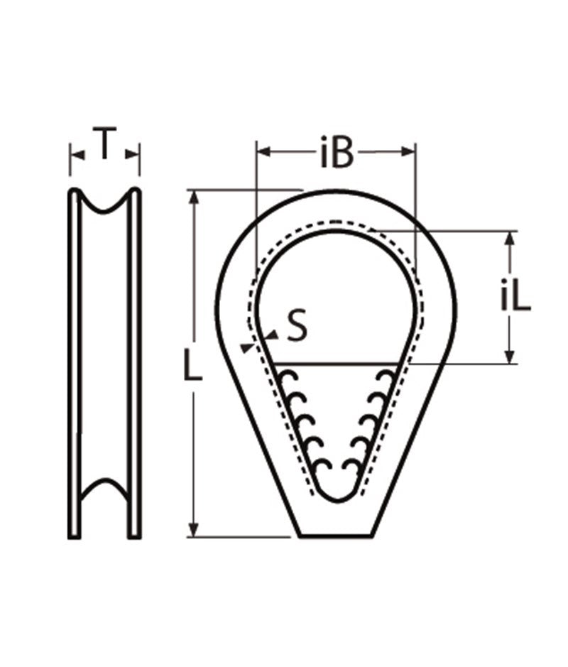 Marinetech Kous met Brug 8mm