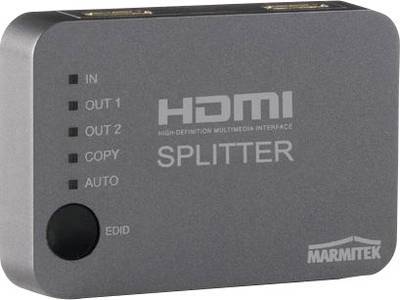 Marmitek Split 312 video/audio splitter, 2 poorten