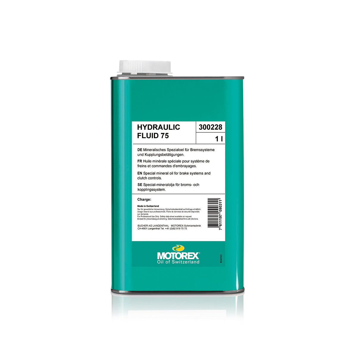 Motorex Hydraulische Remolie Mineraal fles 1 liter (niet voor Shimano remmen)