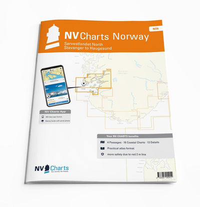NV Atlas Noorwegen NO6 Sørvestlandet Nord - Stavanger til Haugesund