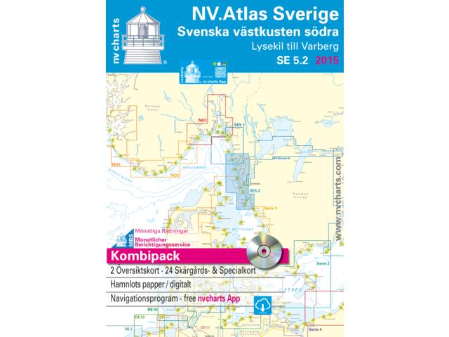 NV Atlas SE5.2 Svenska Vastkusten Zuid (2016)