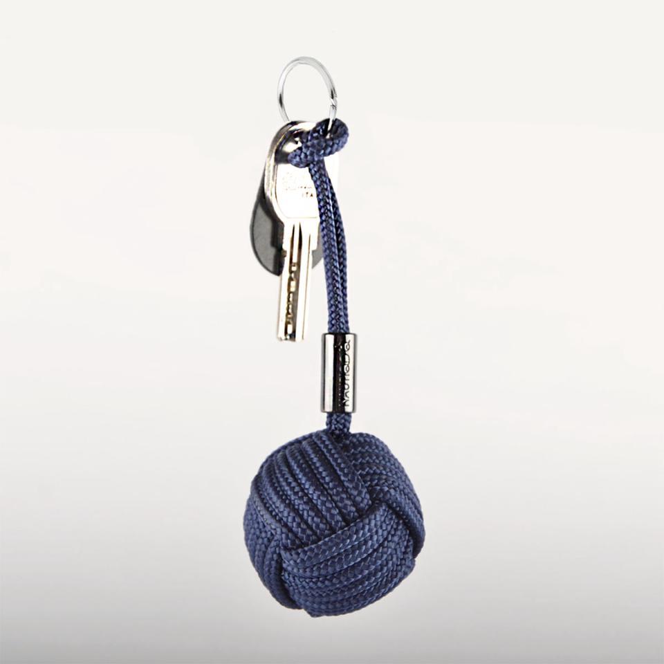 Nautiqo Drijvende Sleutelhanger navy blauw