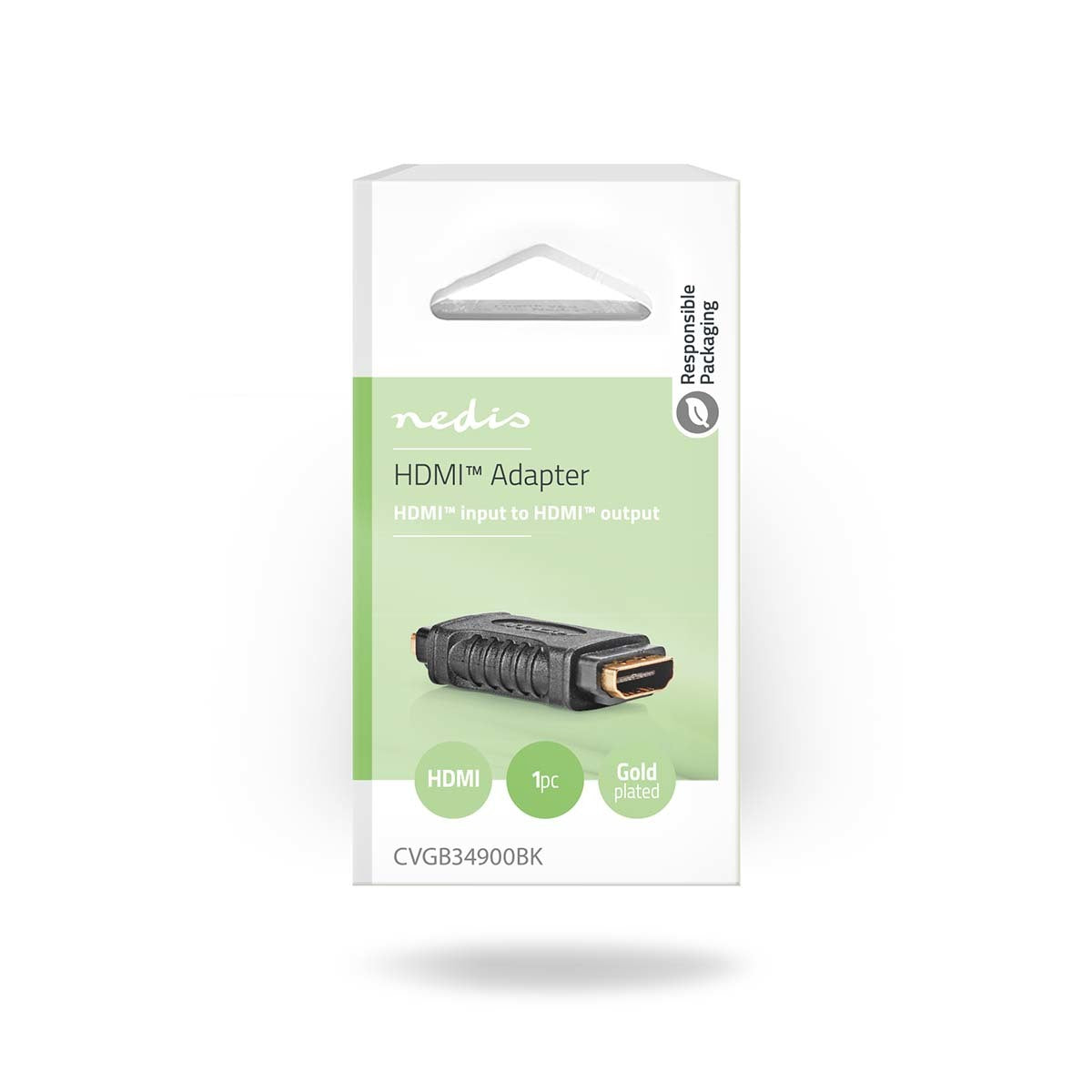 Nedis HDMI Adapter koppelstuk voor HDMI Female naar HDMI Female