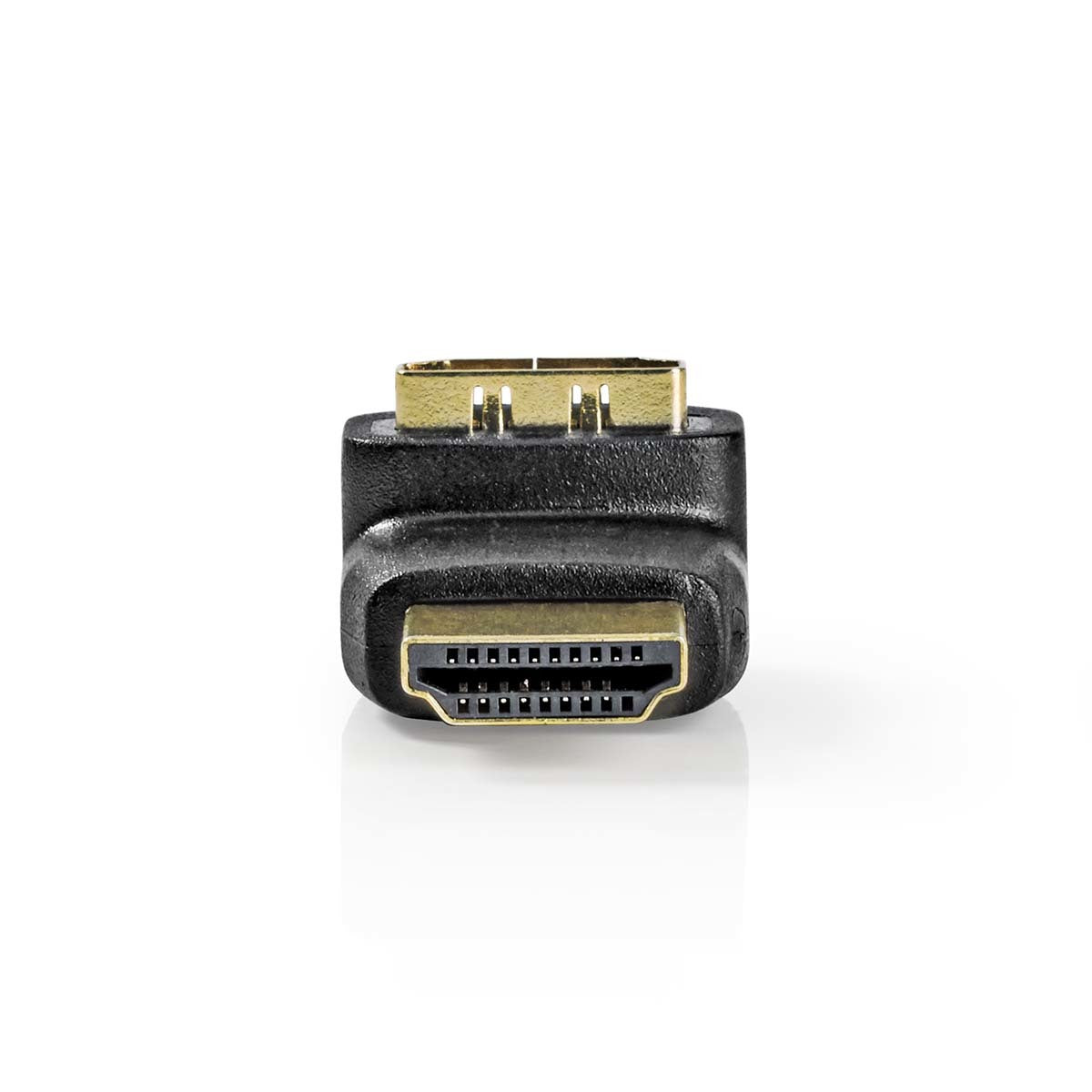 Nedis HDMI Adapter verloopplug HDMI female connector naar haaksmodel HDMI male