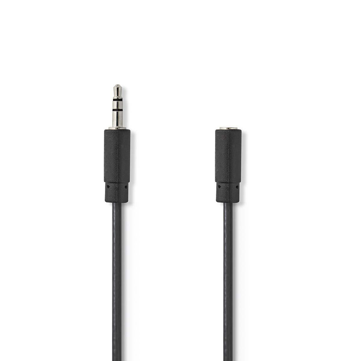 Nedis Stereo audio kabel verlengkabel 3,5 mm Jack Male naar 3,5 mm Jack Female