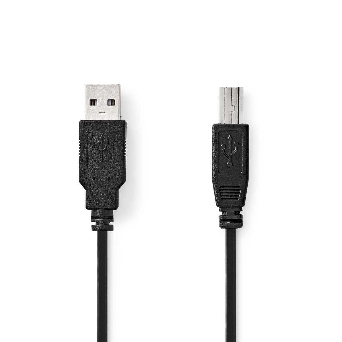 Nedis USB kabel van USB-A Male naar USB-B Male, lengte kabel 2 meter