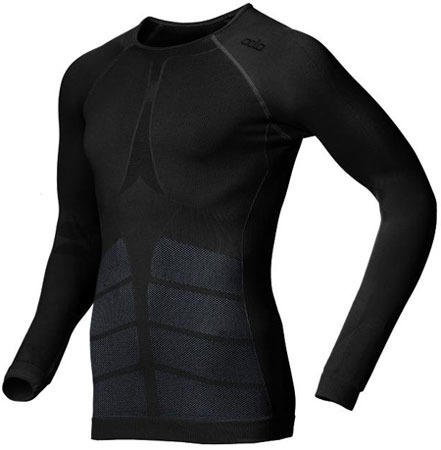 Odlo Shirt Warm Eveolution ondershirt met ronde hals (crew neck)