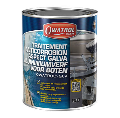 Owatrol GLV 2.5 L roestwerende aluminium coating