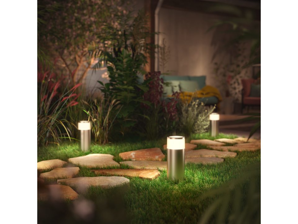 Philips Calla Bollard outdoor smart Hue pilaar model