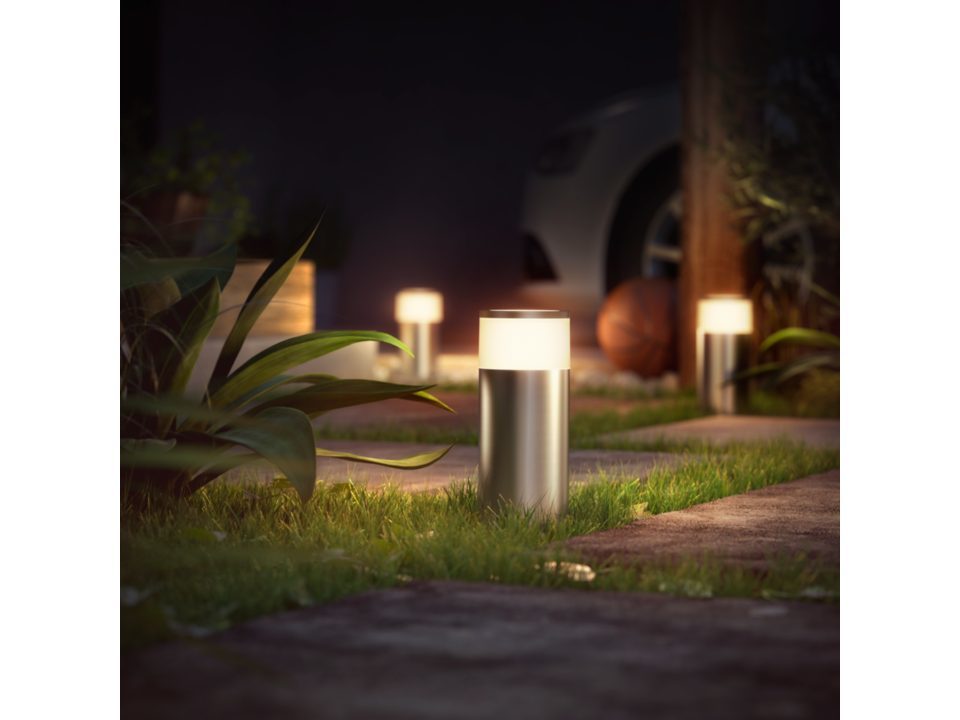 Philips Calla Bollard outdoor smart Hue pilaar model