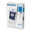 Philips FC8021/03 s-bag 4 originele stofzuigerzakken, Synthetisch