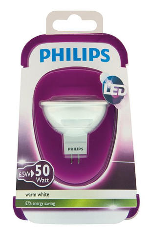 Philips LED lamp pin 369 lumen, vervanger voor halogeen